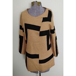 Berek Jacket Blazer Womens M Neutral Art to Wear Lagenlook Office Lightweight M